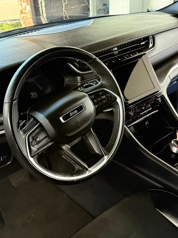 Jeep Grand Cherokee L dash and steering wheel - Shortstop Tint in Philadelphia, PA